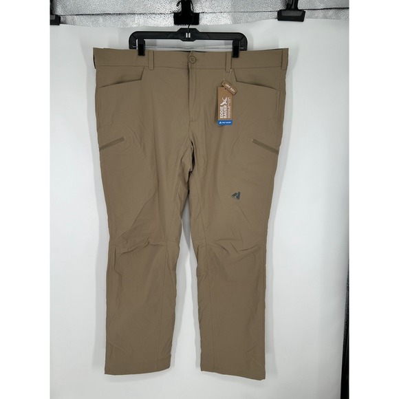 Eddie Bauer Other - Eddie Bauer Guide Pants Mens 44x34 Chino‎ First Ascent Fleece Lined Hiking Cargo